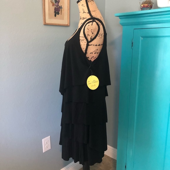 Emma&Michele, black Dress casual/ cocktail - Picture 5 of 10